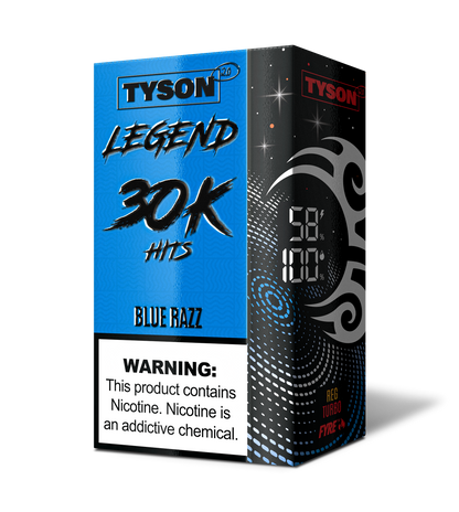 Tyson 2.0 Legend 30,000 Puffs Disposable - Blue Razz