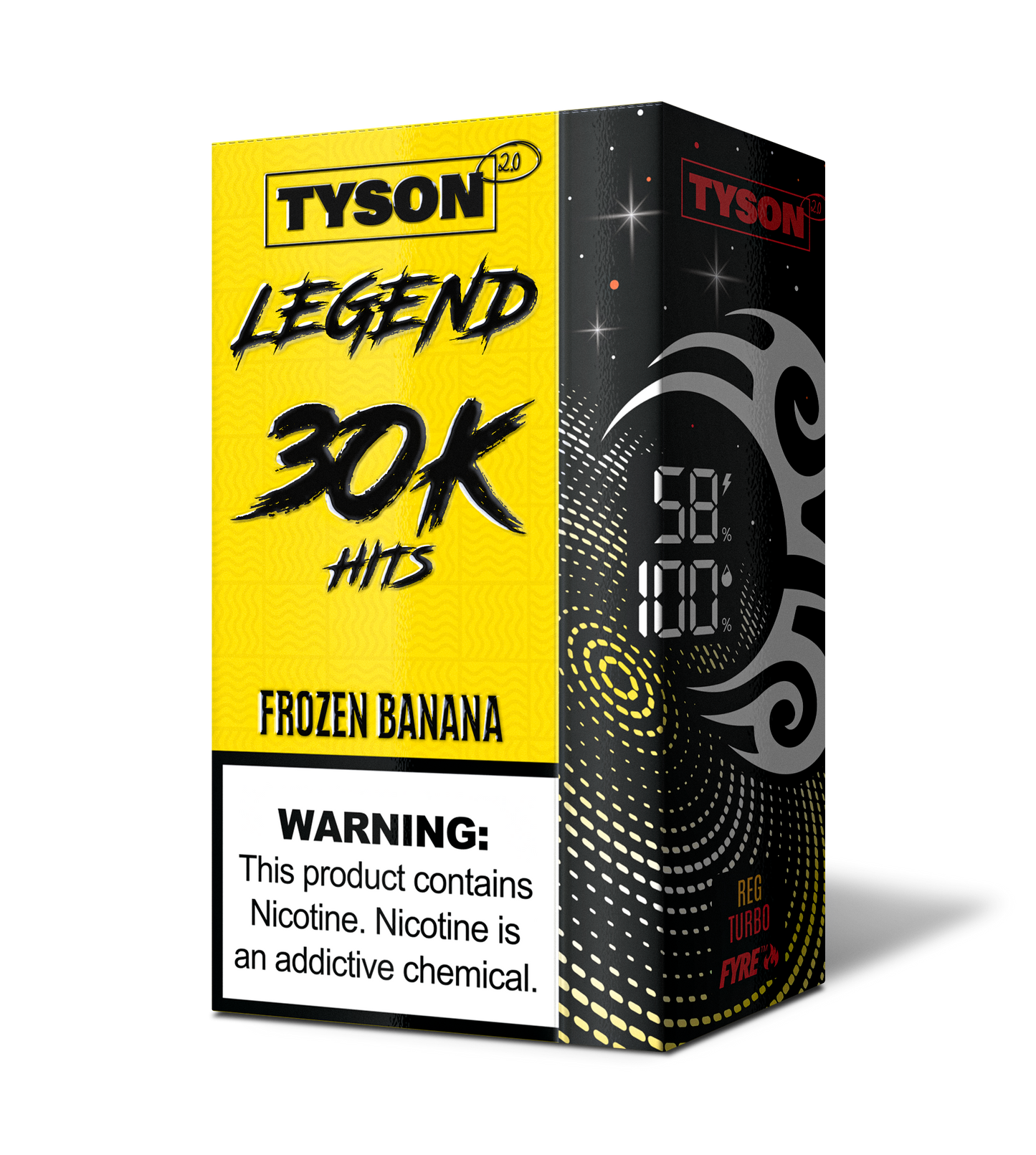 Tyson 2.0 Legend 30,000 Puffs Disposable - Frozen Banana