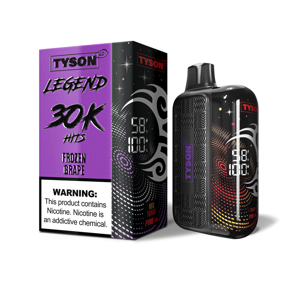 Tyson 2.0 Legend 30,000 Puffs Disposable - Frozen Grape