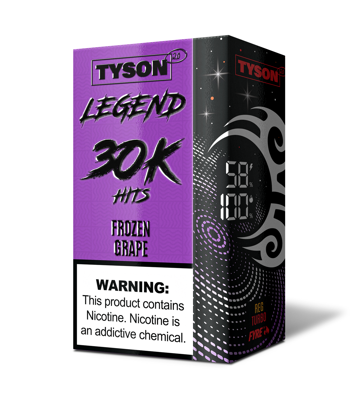 Tyson 2.0 Legend 30,000 Puffs Disposable - Frozen Grape