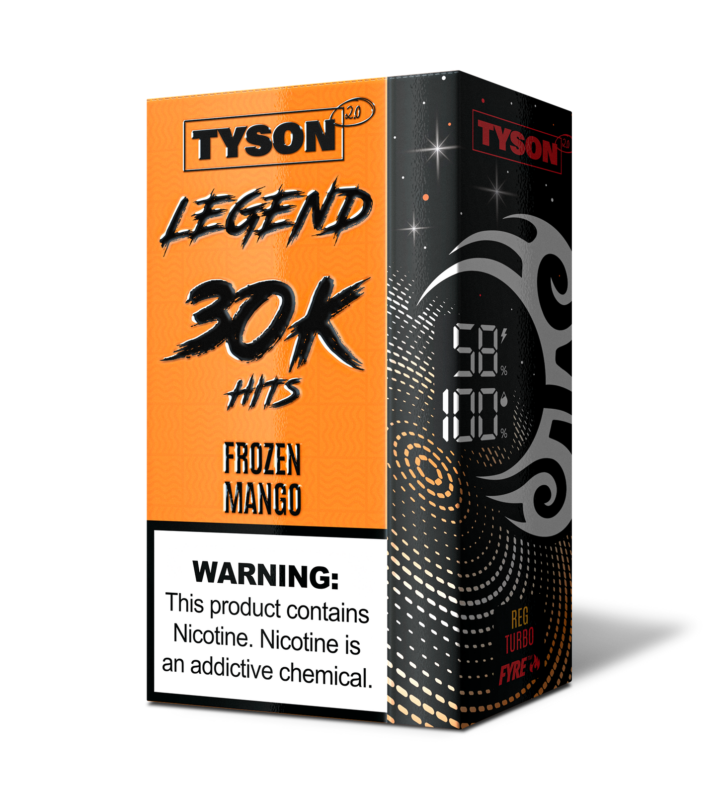 Tyson 2.0 Legend 30,000 Puffs Disposable - Frozen Mango