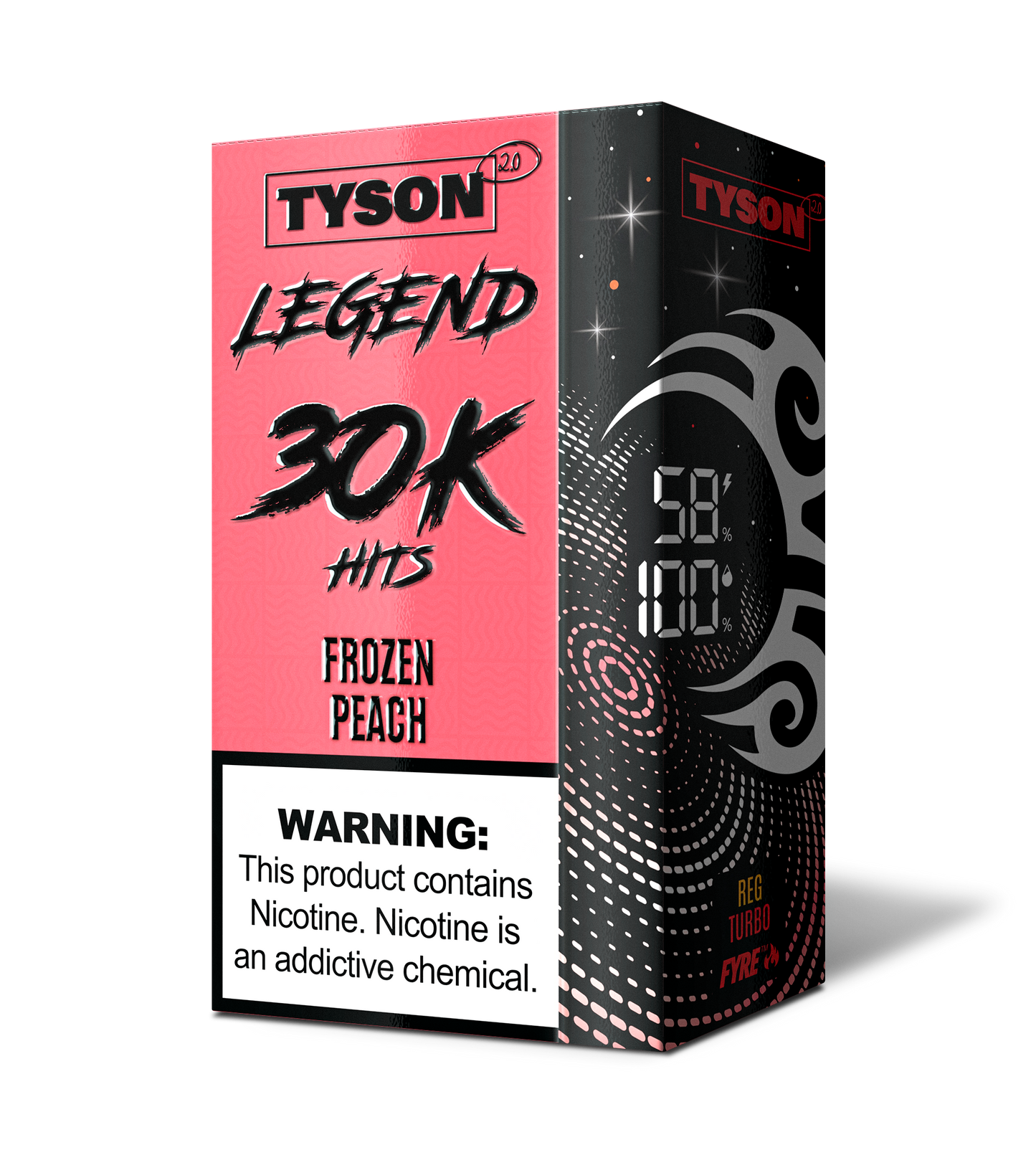 Tyson 2.0 Legend 30,000 Puffs Disposable - Frozen Peach