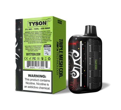 Tyson 2.0 Legend 30,000 Puffs Disposable - Green Apple