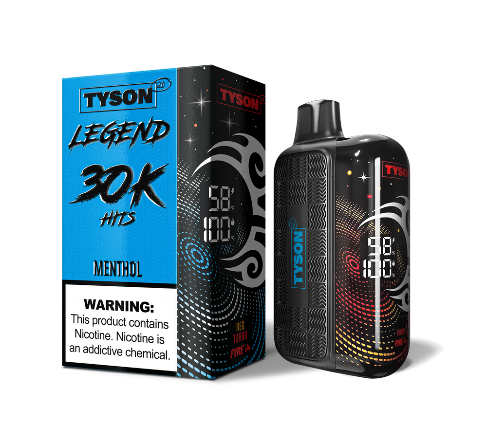 Tyson 2.0 Legend 30,000 Puffs Disposable - Menthol