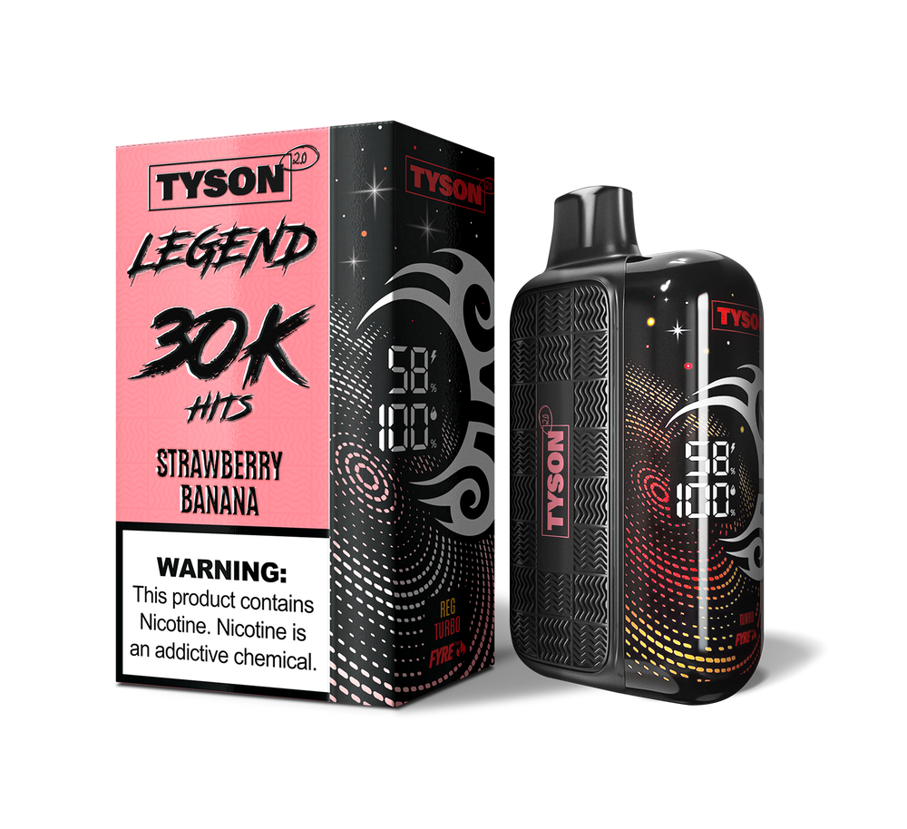 Tyson 2.0 Legend 30,000 Puffs Disposable - Strawberry Banana