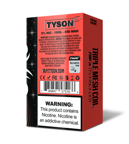 Tyson 2.0 Legend 30,000 Puffs Disposable - Strawberry Watermelon