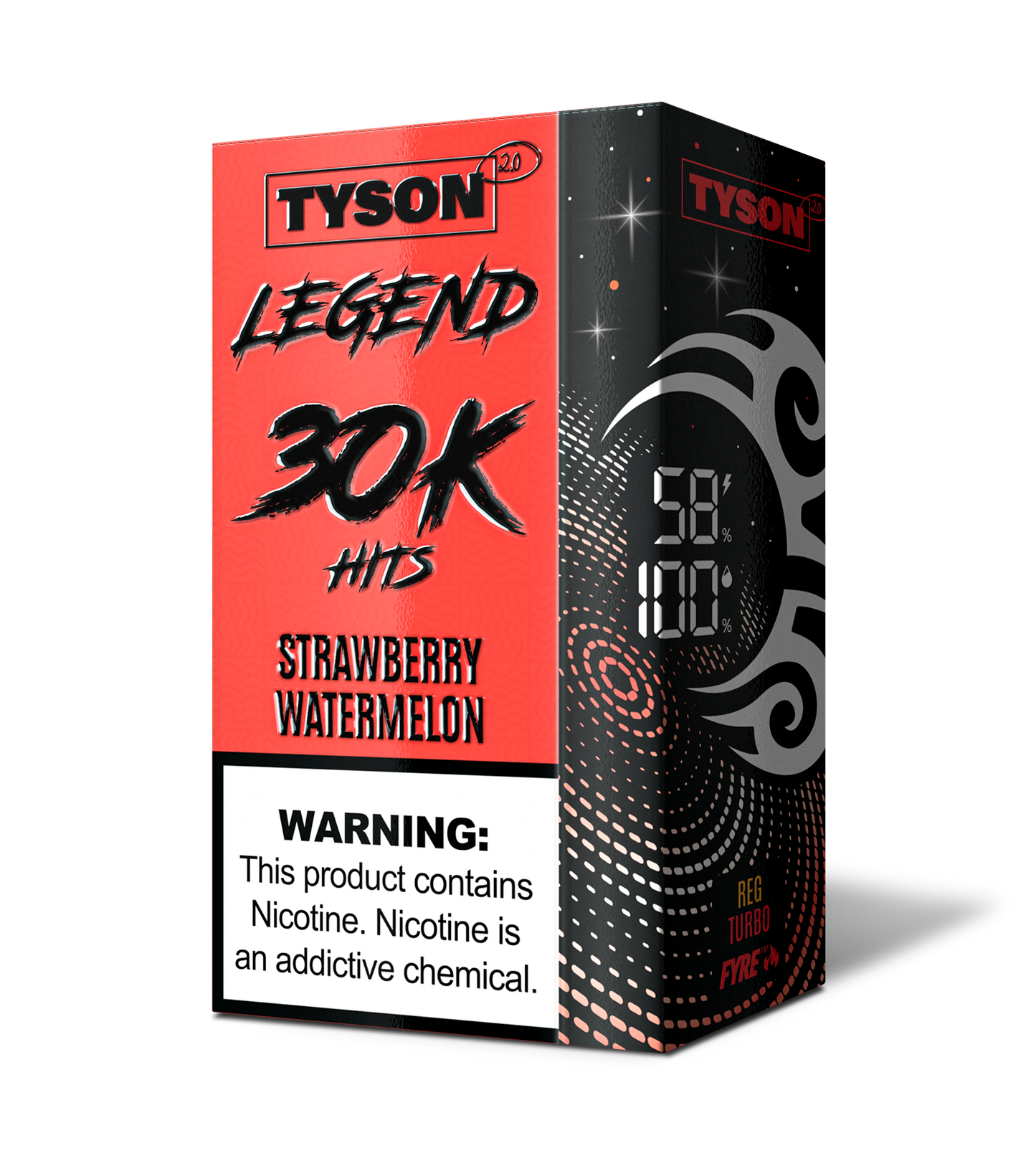 Tyson 2.0 Legend 30,000 Puffs Disposable - Strawberry Watermelon