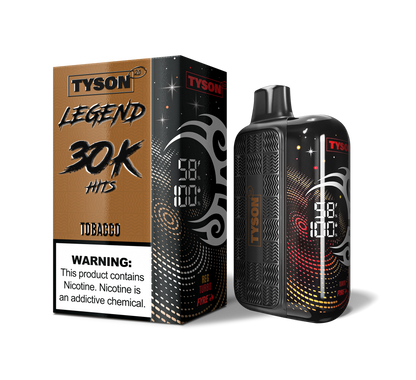 Tyson 2.0 Legend 30,000 Puffs Disposable - Tobacco