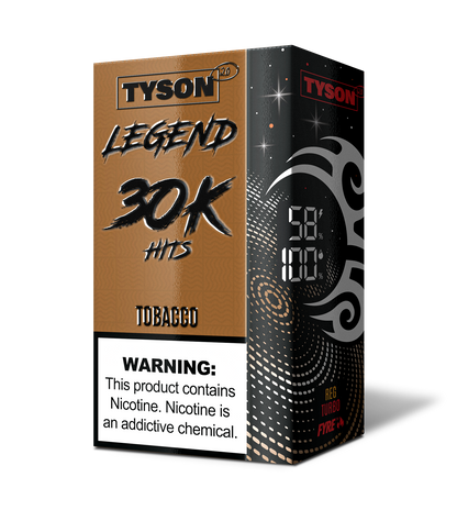 Tyson 2.0 Legend 30,000 Puffs Disposable - Tobacco