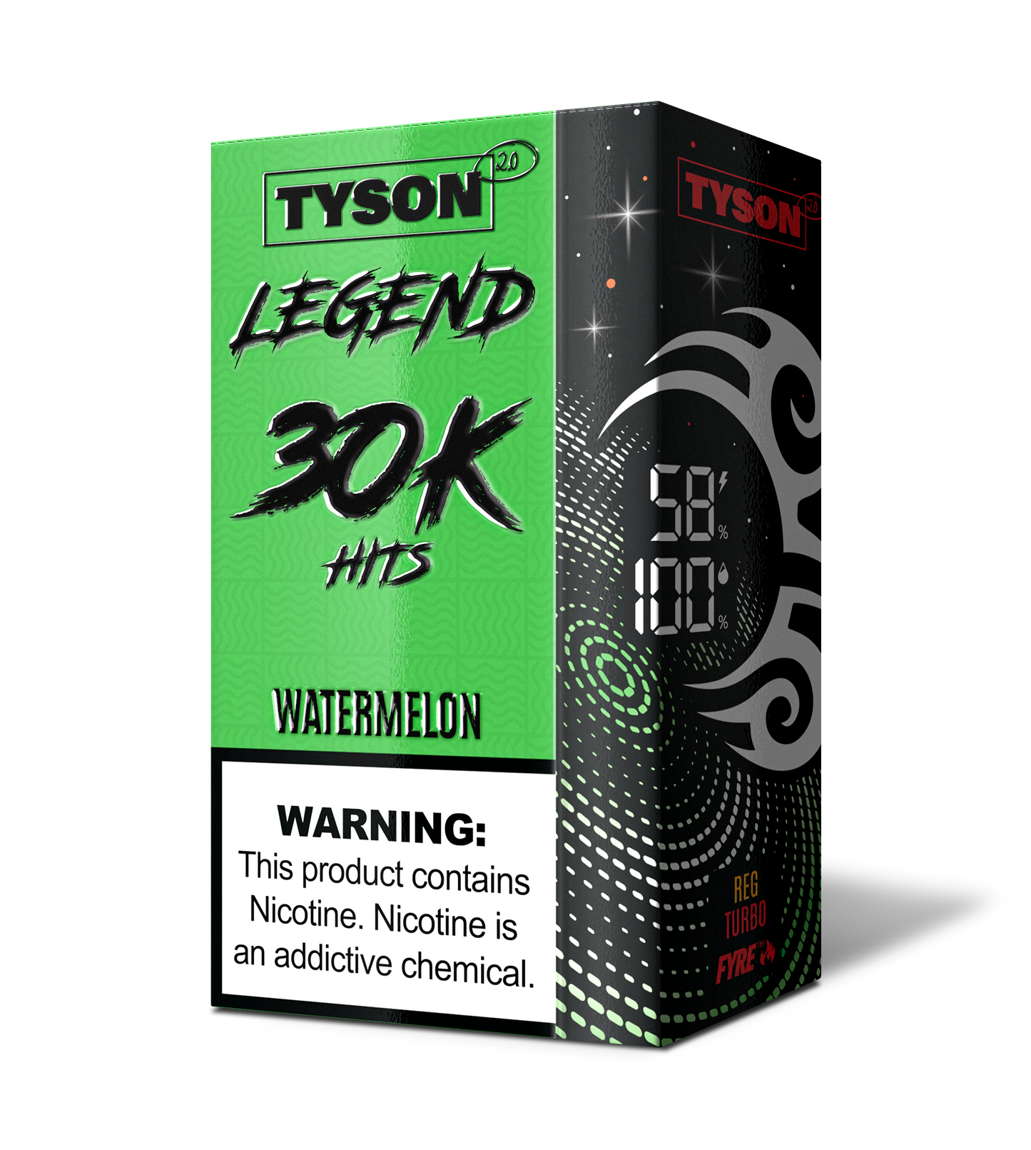 Tyson 2.0 Legend 30,000 Puffs Disposable - Watermelon