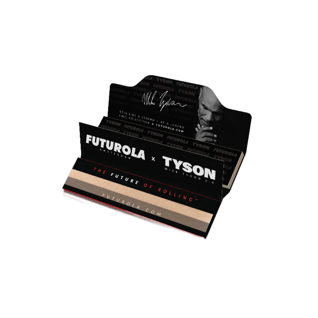 Futurola X Tyson King Size Rolling Papers + Tips – Vape Tyson