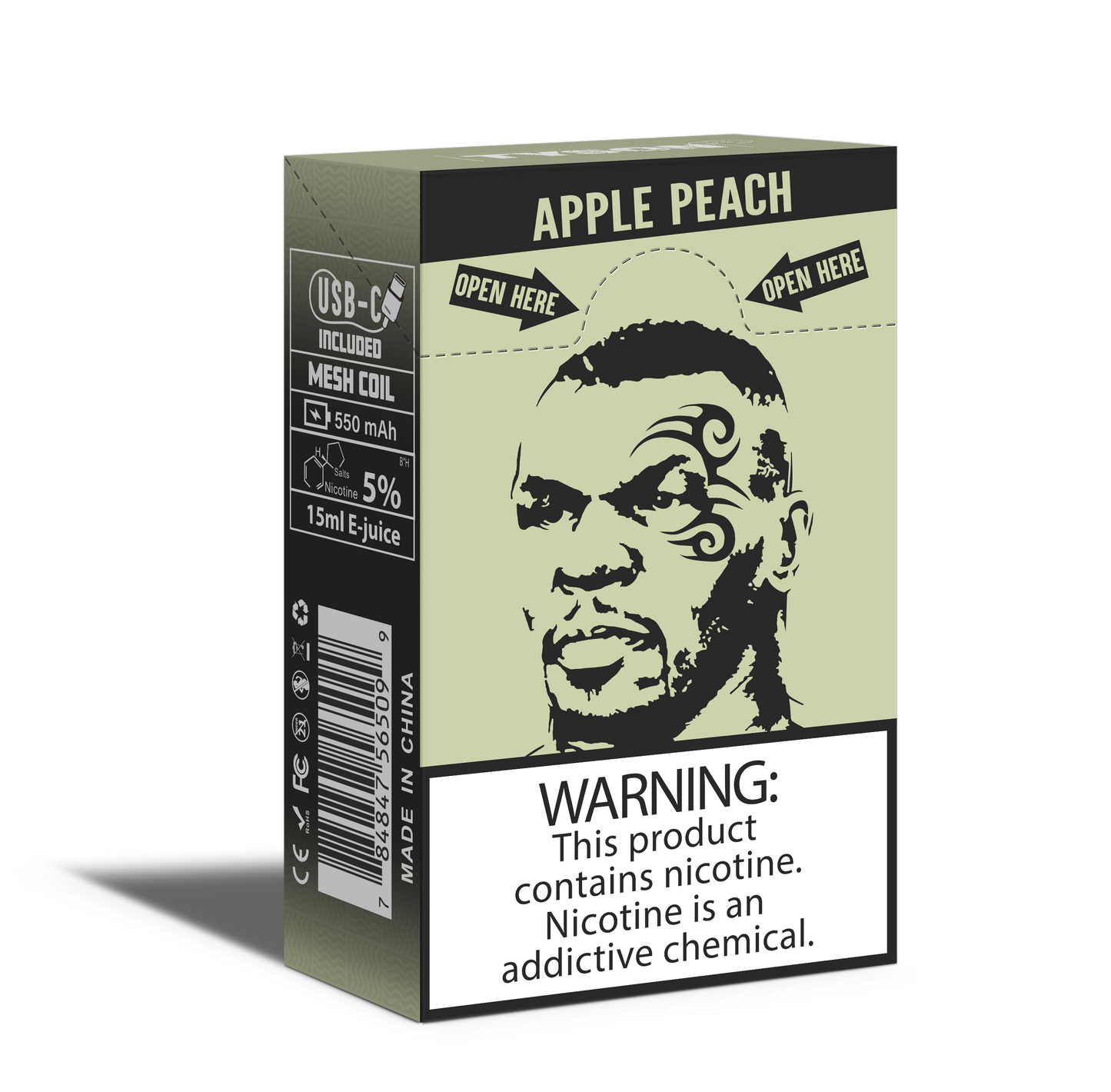 Tyson 2.0 Heavyweight 7000 Puffs Disposable Vape - Apple Peach