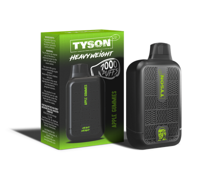 Tyson 2.0 Heavyweight 7000 Puffs Disposable Vape - Apple Gummies