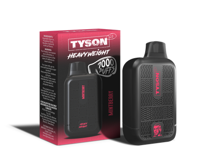 Tyson 2.0 Heavyweight 7000 Puffs Disposable Vape - Mintberry