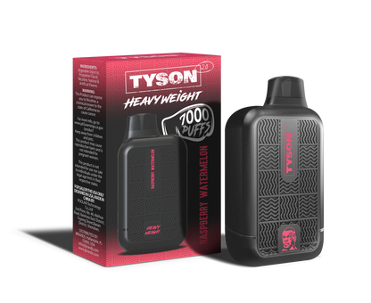 Tyson 2.0 Heavyweight 7000 Puffs Disposable Vape - Raspberry Watermelon