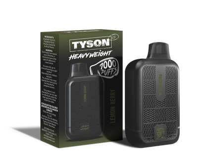 Tyson 2.0 Heavyweight 7000 Puffs Disposable Vape - Lemon Berry