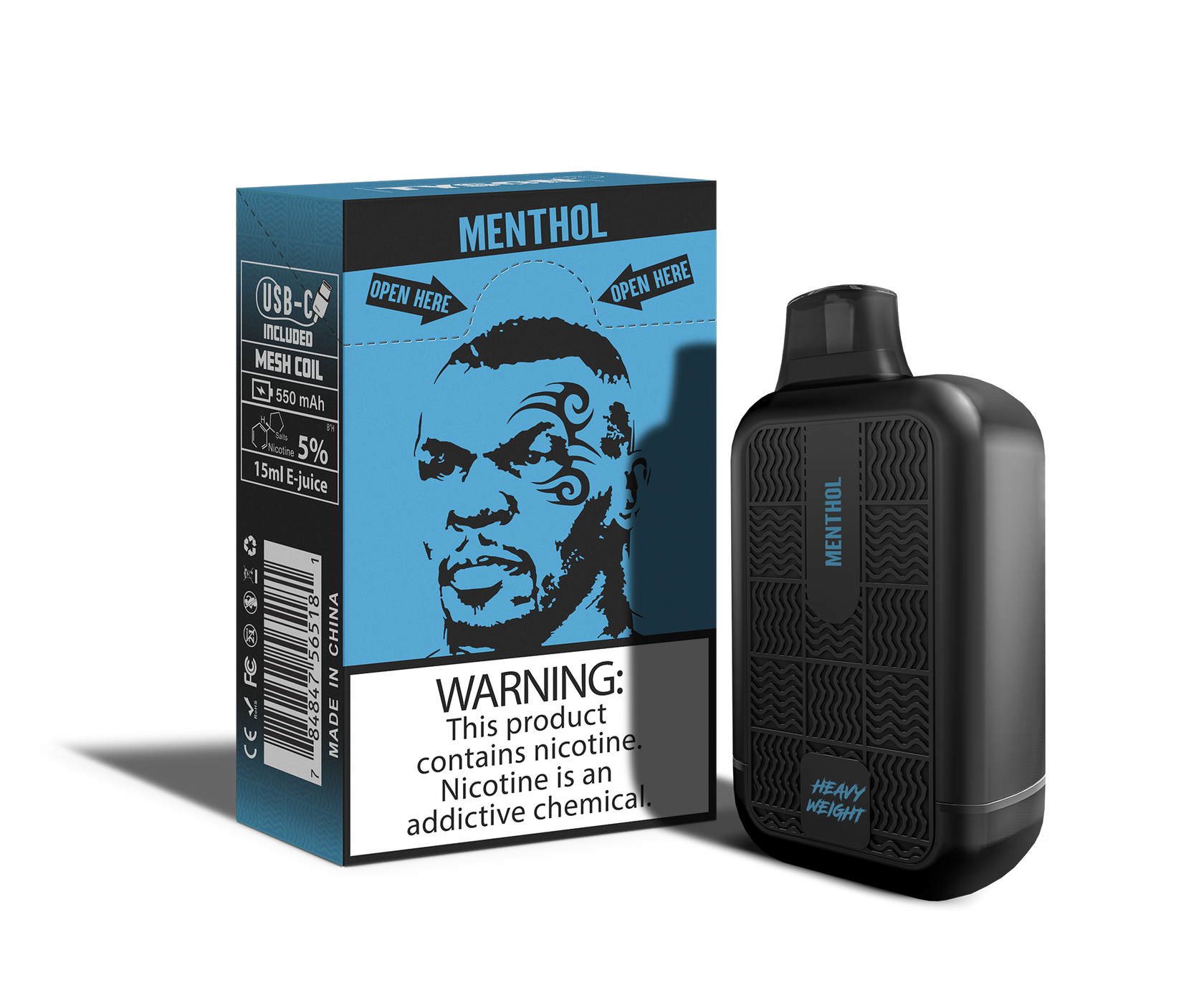 Tyson 2.0 Heavyweight 7000 Puffs Disposable Vape - Menthol – Vape Tyson