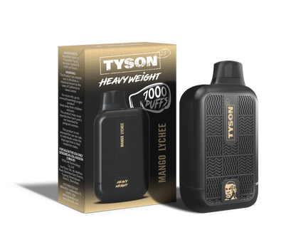 Tyson 2.0 Heavyweight 7000 Puffs Disposable Vape - Mango Lychee